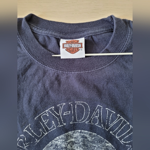 Vintage Harley-Davidson Skull Circle Tee - Picture 2 of 4